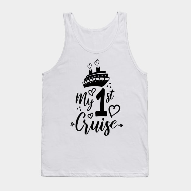 My First Cruise Tank Top by bloomnc